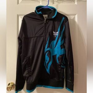 NBA Charlotte Hornets Light Zippered Basketball Jacket Mens Medium